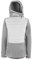 Idealer Pulverschnee IDEPUL Hybridjacke Damen mit Kapuze, Hybridpullover, Farbe Grau, Größe L