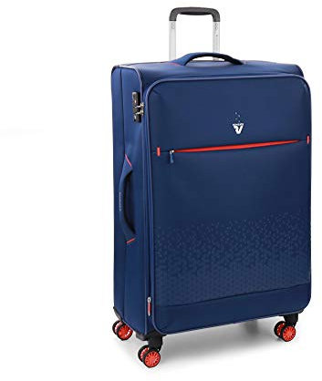 RONCATO Crosslite Großer Koffer 75 cm - Blau