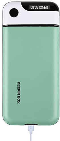 Telefonschlossbox, Telefonschloss mit Timer, Zeitschaltuhr, Telefonverriegelung, Telefongefängnis, USB-Ladeart, langfristige kontinuierliche Nutzung, Zeit kann frei eingestellt werden, einfach zu