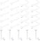 Incaton 18G 20G Nasenpiercing Kunststoff Nasenstecker Acryl Bioflex Nasenring Nasenschmuck