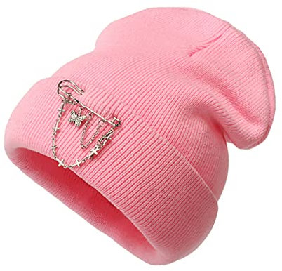 Unisex Wintermütze für Damen und Herren Hat Mützen Dekorieren 2021 Hüte für Erwachsene neutral gestrickte Winter-Wolle warm halten Sie Outdoor- Frauen Winter BeanieMütze Fleece Gefüttert Hüte