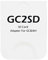 NORMICHIC GC2SD Adaptateur de carte micro SD, carte mémoire TF pour console NGC Gamecube Wii Blanc