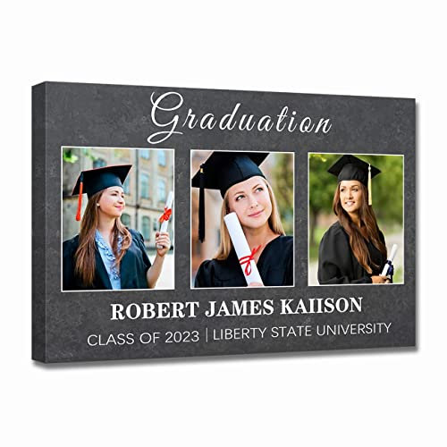 LZIMU individuelle Leinwand Wanddekoration mehrere Fotocollagen personalisierte Drucke mit Ihrem Bild individuelles Collagenbild für die Heimdekoration (Bild-4,20x30cm)