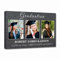 LZIMU individuelle Leinwand Wanddekoration mehrere Fotocollagen personalisierte Drucke mit Ihrem Bild individuelles Collagenbild für die Heimdekoration (Bild-4,20x30cm)