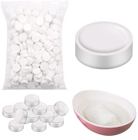 Smallterm 500Pcs Magic Komprimierte Handtücher, Gesichtshandtücher für Reisen Sport, Einweg Feuchttücher 100% Baumwolle, Camping klopapier, Beautysalon Waschlappen Towels für Empfindliche Haut