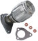 BESTPRICE 1x Flexrohr Auspuffrohr Reparaturrohr für Katalysator mit Anbaumaterial Kompatibel mit A udi A4 B5, A4 B7 Avant (8ED), A6 C5 (4B2) (4B5), VW PASSAT B5 (3B2) (3B5), PASSAT B5.5 (3B3)