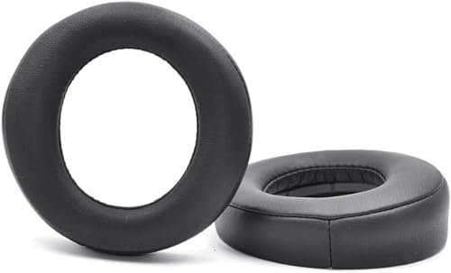 Ersatz-Ohrpolster, kompatibel mit Sony Playstation Gold Headset 7.1 Surround Sound PS4 2018/500 Millionen limitierte Auflage, Protein-Leder-Ohrpolster (schwarz)