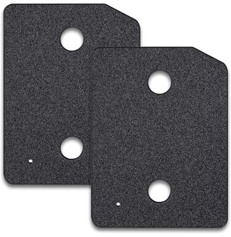 2 pieces Filtro adatto all'asciugatrice Miele filtro T1 9164761, sottile, 207 x 157 x 30 mm, made in Germany, filtro in schiuma per lanugine