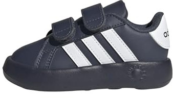 adidas Grand Court 2.0 Shoes Kids, Zapatillas de Tenis Unisex bebé, Shadow Navy FTWR White Core Black, 24 EU