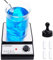 SIYUNTECH® Magnetrührer,Mit 4 Stück Magnetrührstäbchen & Magnetrührstab-Recycler, Drehzahlbereich 0~3800 rpm, Maximale Mischleistung 5000ml