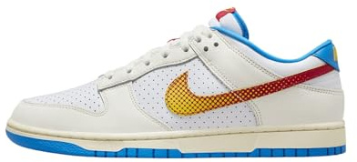 Nike Dunk Low Retro SE Schuhe (HQ3613-133, Sail/Tour Yellow/Photo Blue/University Red), Größe 44