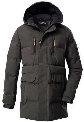 Killtec Jungen Kow 238 Bys Qltd Prk Outdoorparka/Steppparka/Funktionsparka in Daunenoptik mit Kapuze