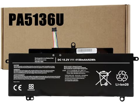 BLESYS PA5136U-1BRS PA5136U Akku für Toshiba Portege Z30 Z30-A Z30-C Z30-B Z30T-A Z30T-B Z30T-C Laptop 14,8V 61Wh