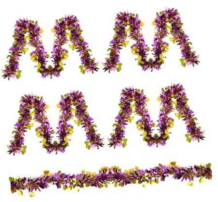 MAGICLULU 5stücke Party Lametta Girlanden DIY Dekor Festival Girlande Anhänger Hängekette Für Zimmer Und Klassenzimmer Party DIY Dekor