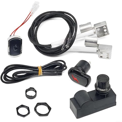 G511-0055-W1 Grillzünder-Set für Charbroil Gasgrill für 463644220, 463642316, 466642316, 466642416, 463632520