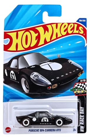 Hot Wheels Porsche 904 Carrera GTS HYY03 HW Race Day 3/10 Short Card schwarz Porsche Lizenz Mattel 2025 1:64