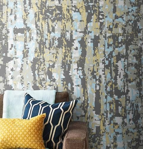 Papier peint autocollant Motifs géométriques 45 * 600cm Adhesif pour Meuble Vinyle Papier Peint Autocollant Imperméable pour Armoires Murs Salon Chambre