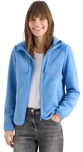 Cecil Damen Fleecejacke mit Hoodie