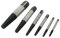 Silverline 969752 Jeu de 6 extracteurs de vis 3-25 mm