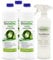 Bactodes - Neutralizzatore Speciale di odori concentrato da 3 Litri con boccetta Spray - Detergente Enzimatico Universale con Effetto bio-microbico - Rimuove efficacemente Tutti Gli odori sgradevoli