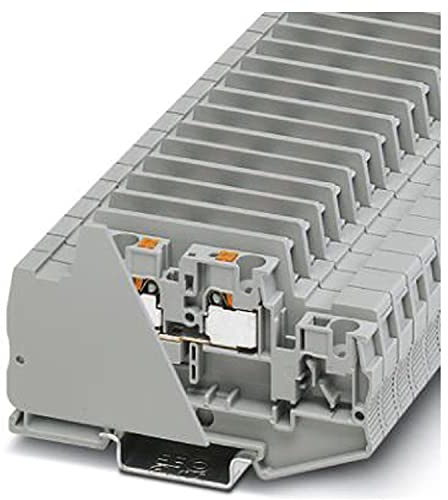 PHOENIX CONTACT PTTB 4-L 1000V Doppelstockklemme, Grau, 0.2 mm² - 6 mm² Querschnitt, 32 A Nennstrom, 2 Anschlüsse, 8.2 mm Breite, 45.9 mm Höhe, 50 Stück