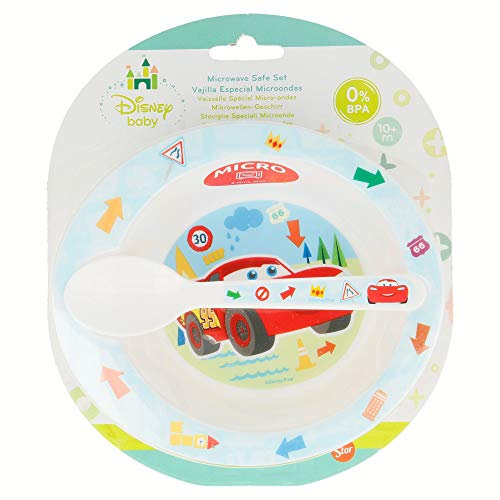 Winnie The Pooh - Set Mikrowelle 2 Teile Disney Baby Cars rot