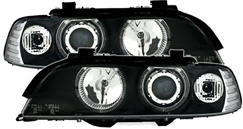 Angel Eyes Scheinwerfer in Klarglas Schwarz