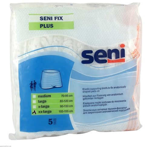 SENI Fix Plus Fixierhosen XXL 5 St