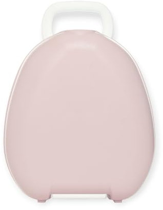 My Carry Potty - Blush Pink Travel Potty, Award-Winning Portable Toddler Toilet Seat for Kids to Take Everywhere
