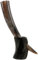 Real Drinking Horn with Stand Handmade for Viking Ale Beer Wine Malt Goblet Tumbler (14 Inches, Natural Horn)