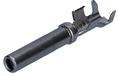 DEUTSCH 10x 1062-16-0122 Buchsenkontakt gestanzt für DT-Stecker 0,8-2,1mm² | Ersatzcrimpkontakt für Kabelbaum-Montage, beständig gegen Öl, Benzin und Salz, passend für DT-Steckverbinder-Sets