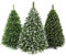 Künstlicher Weihnachtsbaum 280 cm Tannenbaum Christbaum Kiefer PVC Weihnachtsdeko AmeliaHome Lemmy