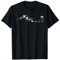 Berge Bier Alkohol Herzschlag Puls EKG Frequenz Wanderer T-Shirt