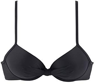 s.Oliver Damen Bügel-Bandeau-Bikini-Top | mit wattierten Cups, in Cup A bis C mit herausnehmbaren Kissen, seitliche Stäbchen, abnehmbare Träger