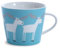 Scion Living – Keith Brymer Jones Collaboration Range – Marty Elch Keramiktasse – Aqua/Frost – 350 ml