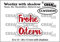 Crealies Stanzschablone - Frohe Ostern