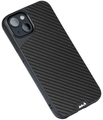 Mous - Hülle für iPhone 13 - Carbonfaser - Limitless 4.0 - Handyhülle iPhone 13 MagSafe-Kompatibel Case - Schutzhuelle