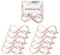 CHGCRAFT 10St Unendlichkeit Nachrichtenclip Tischnummer Halter Ständer Hochzeit Sitzetiketten Tischkartenclips Namenseinstellung Tischkartenhalter Foto Bildkarten Displayständer für Party Rose Golden