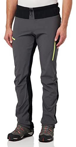 Schöffel Herren Softshell Pants Rinnen M, Wind- und Wasserabweisende Winter Wanderhose mit Body Mapping Technologie, atmungsaktive Multi-Sporthose für Outdoor und Bergsport