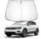 BIXUAN Parasol compatible con VW Tiguan 2 L SWB LWB Allspace Seat Tarraco Arona SUV Skoda Karoq 2016-2023 Parabrisas para Seat Ateca el Auto Frontscheibenabdeckung Blockiert UV Abdeckung