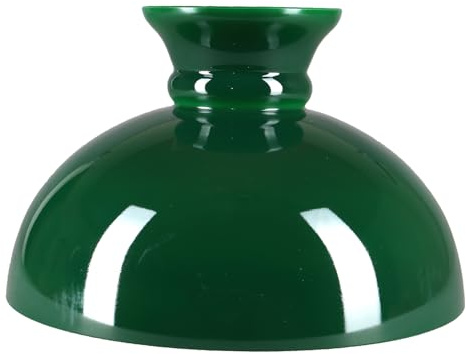Petroleumglas Lampenglas Ersatzglas Glaschirm Ø300mm Leuchtenglas Vestaschirm Grün