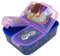 variouss Fiambrera Escolar de 3 Compartimentos, Tapex Sandwichera infantil para almuerzo con licencia oficial (Frozen)