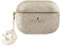 Guess GUAP2PGEHCDD Hülle für AirPods Pro 2 Cover golden Fixed Glitter Heart Diamond Charm