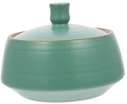LIFKOME Pot en Céramique Vintage théière céramique cuisinière vitrocéramique boîte de rangement en céramique pot de nourriture en céramique de cuisine pot à sucre grès sucrier