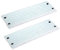 HOTUT 2 Pcs Replacement Wiper Cover Clean for Leifheit Twist M Micro Duo Mop, Replacement Microfiber Mop Head, Cleaning Cloth Cover Pads for Absorbent Floor, 33cm Wide, Blue