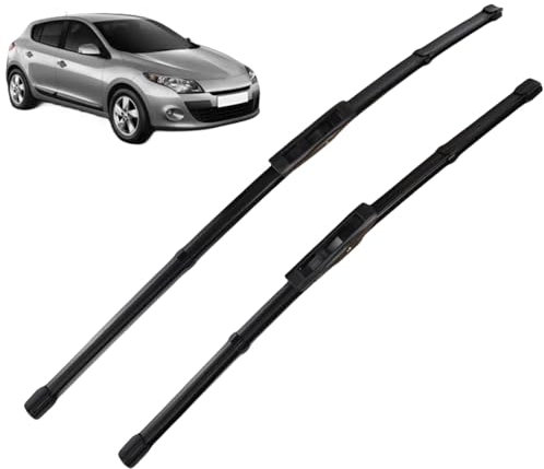 Scheibenwischer Frontwischerblätter für Renault Megane 3 MK3 2008-2016 24+16 Wischerblätter reinigen