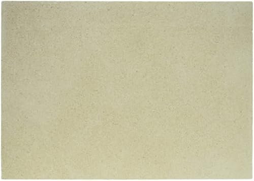 Firebrick Fire Board - Braciere in vermiculite a prova di calore, 400 x 200 x 25 mm, colore: beige