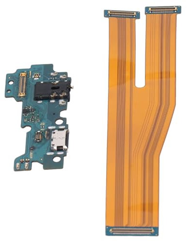 Charging Flex Cable Connector, USB C Charging Port Dock Board Replacement with Repair Tool Kit, for Galaxy A32 4G, A325F