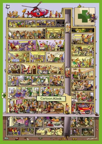 Cartoonposter Klinik