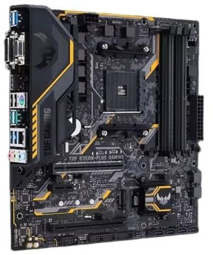scheda madre Scheda madre Fit For ASUS TUF B350M-PLUS GAMING B350 AM4 for CPU Ryzen 5/7/3/9 2600 5700 3900X DDR4 HDMI M.2 Micro ATX